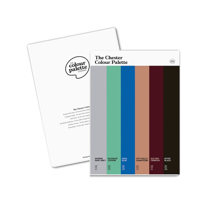 The Chester Colour Palette A5 Notepad