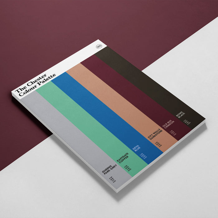 The Chester Colour Palette A5 Notepad