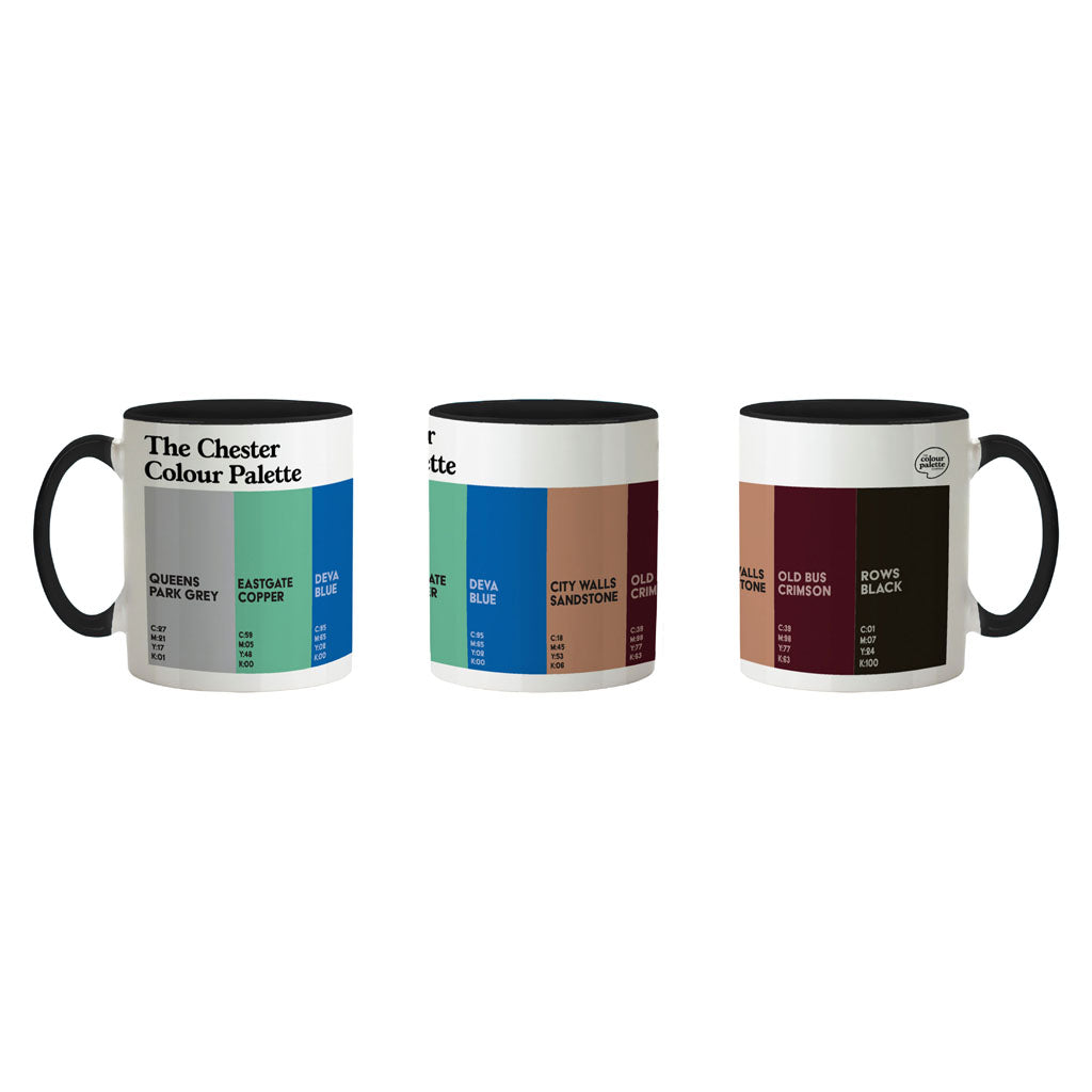 The Chester Colour Palette Porcelain Mug