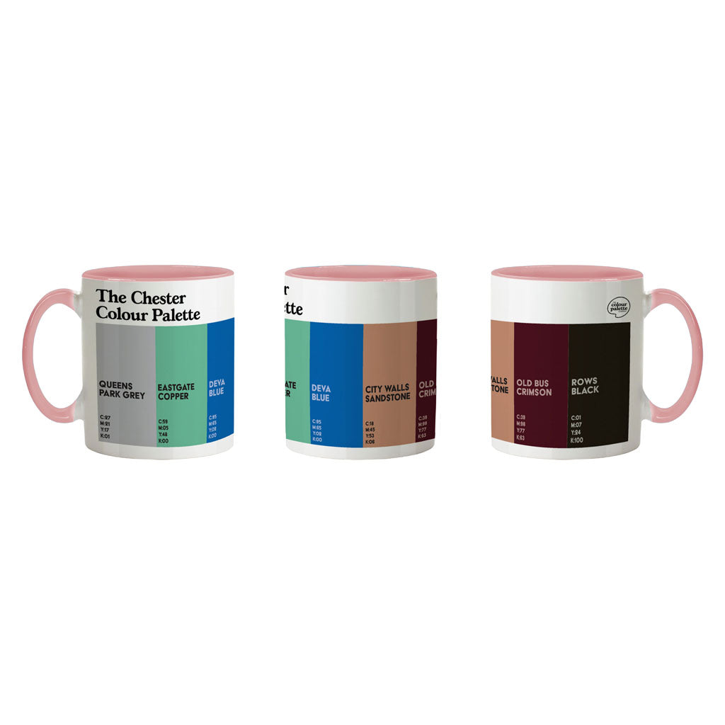 The Chester Colour Palette Porcelain Mug
