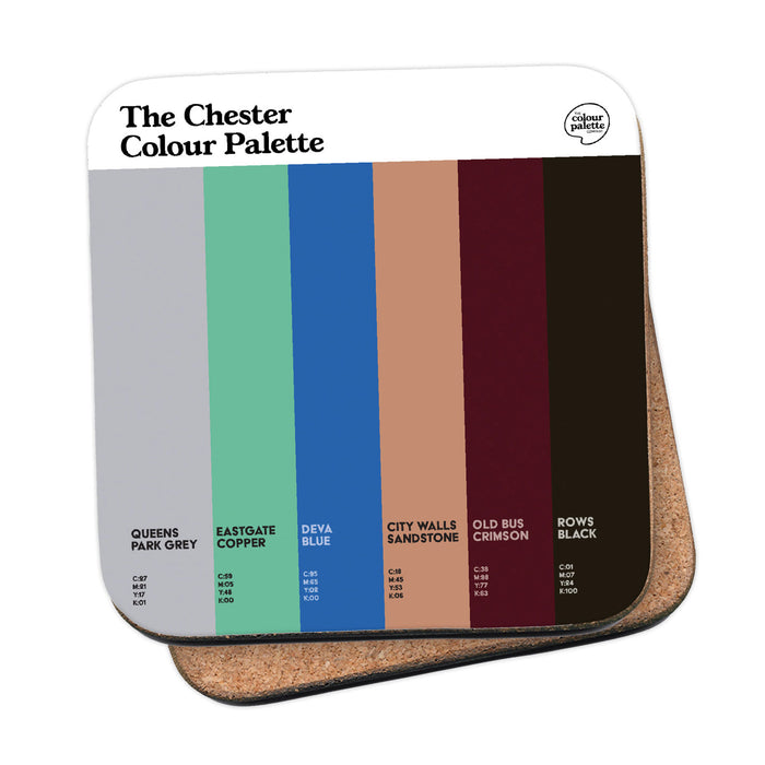 The Chester Colour Palette Coaster