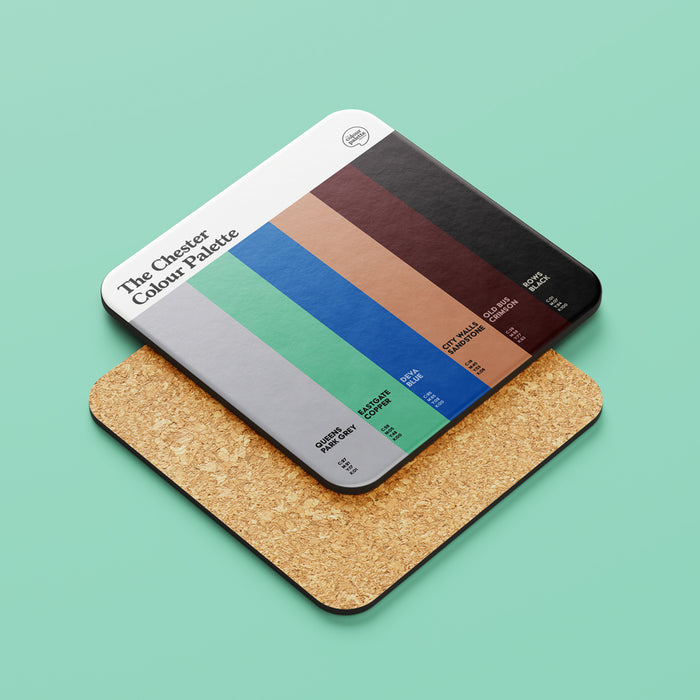 The Chester Colour Palette Coaster