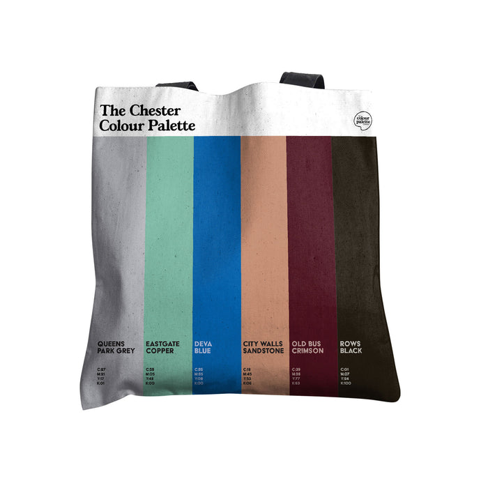 The Chester Colour Palette Tote Bag