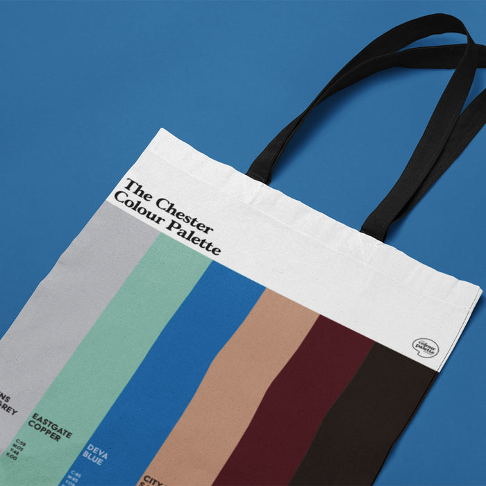 The Chester Colour Palette Tote Bag