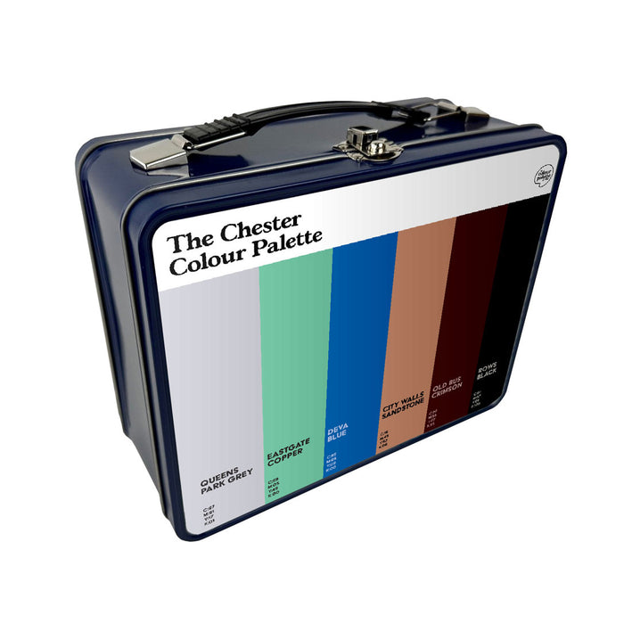 The Chester Colour Palette Metal Lunch Box