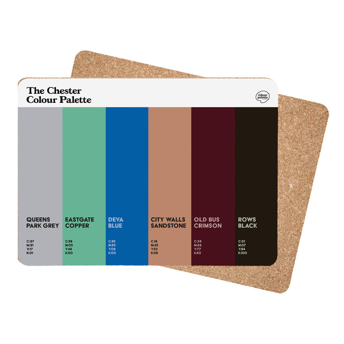 The Chester Colour Palette Placemat