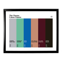 Chester Art Print - Black Frame