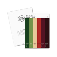 The Christmas Colour Palette A5 Notepad