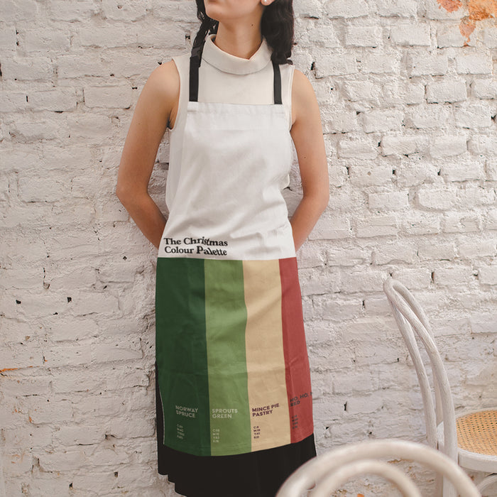 The Christmas Colour Palette Apron
