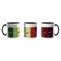 The Christmas Colour Palette Porcelain Mug