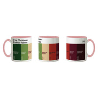 The Christmas Colour Palette Porcelain Mug