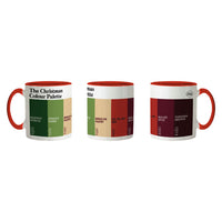 The Christmas Colour Palette Porcelain Mug