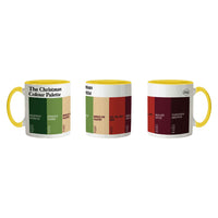 The Christmas Colour Palette Porcelain Mug