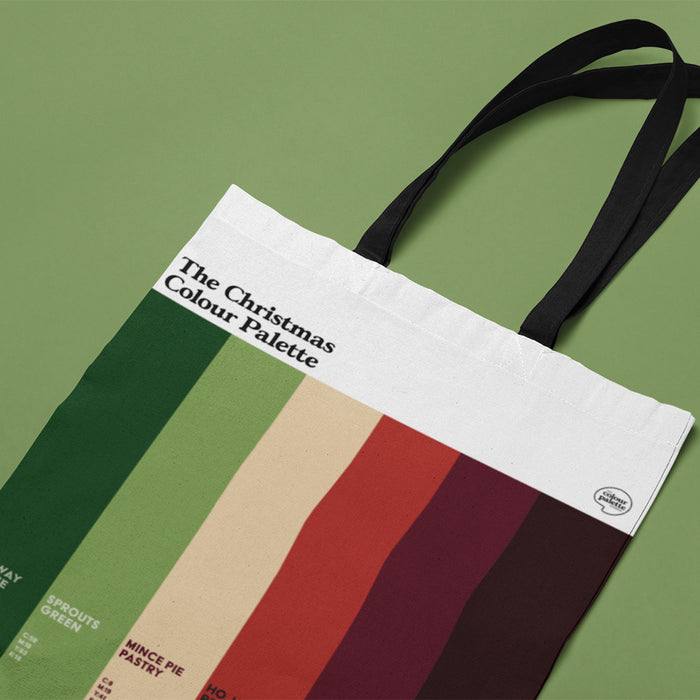 The Christmas Colour Palette Tote Bag