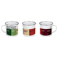 The Christmas Colour Palette Enamel Mug
