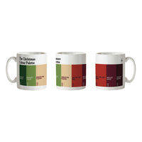 The Christmas Colour Palette Porcelain Mug