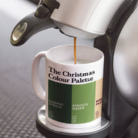 The Christmas Colour Palette Porcelain Mug