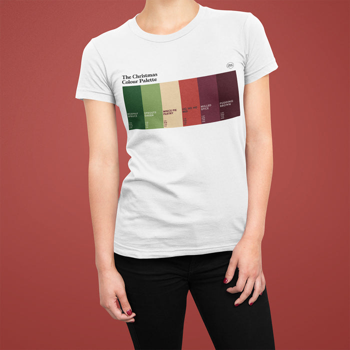 The Christmas Colour Palette T-Shirt