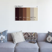 Coffee Canvas Wall Art Gift
