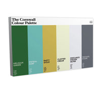 The Cornwall Colour Palette Canvas
