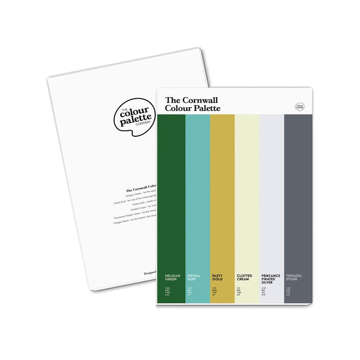 The Cornwall Colour Palette A5 Notepad