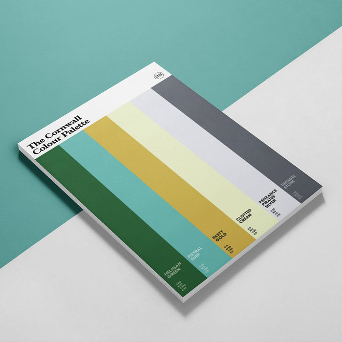 The Cornwall Colour Palette A5 Notepad