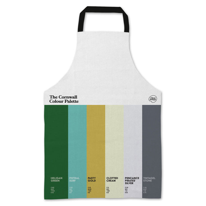 Cornwall Colour Palette apron