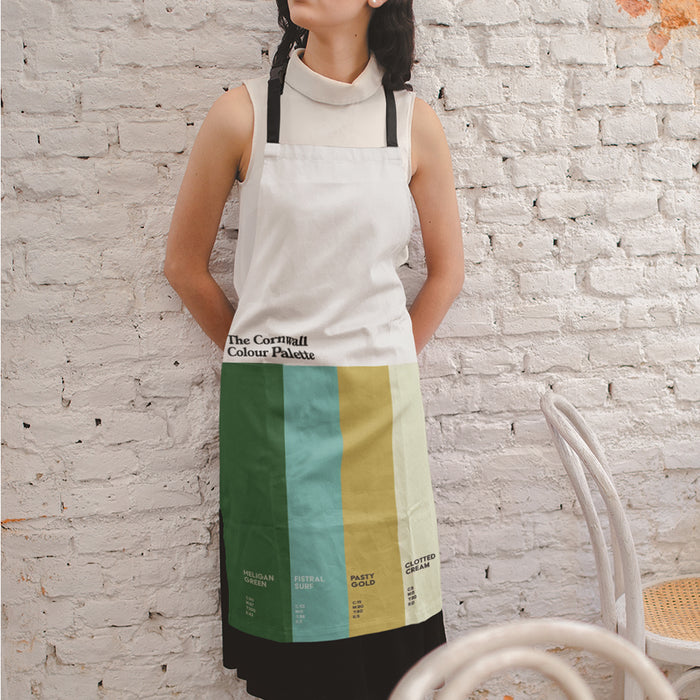 Cornwall Colour Palette apron
