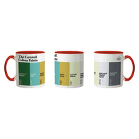 The Cornwall Colour Palette Porcelain Mug