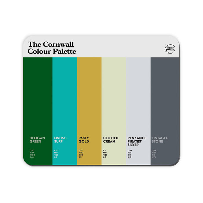 Cornwall design mouse mat