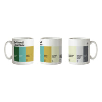 The Cornwall Colour Palette Porcelain Mug