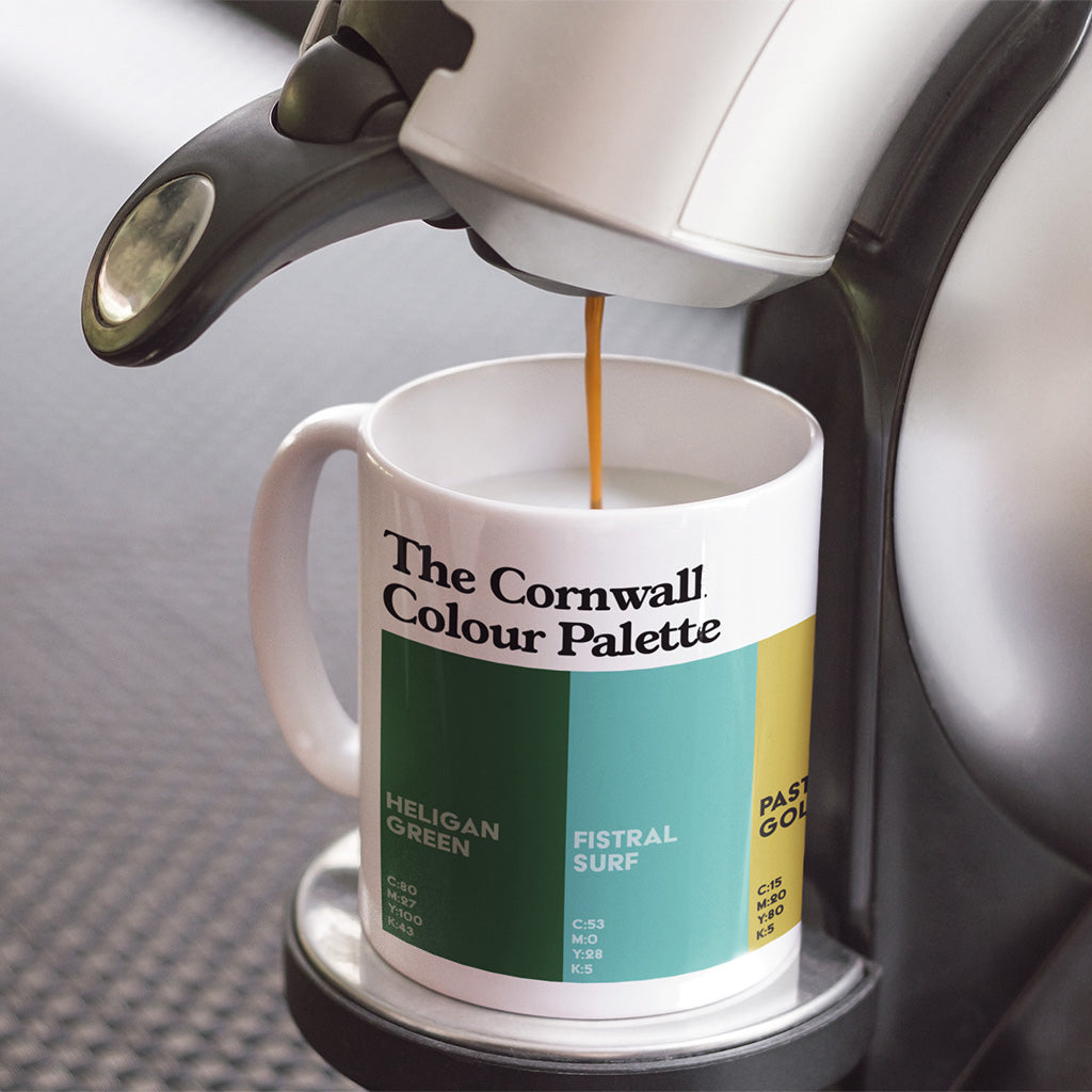 Cornwall Colour Palette mug