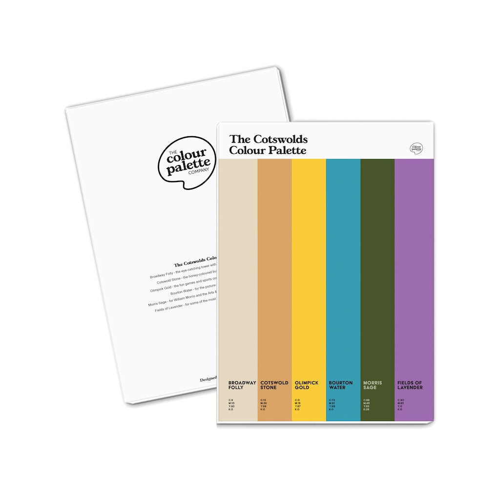 The Cotswolds Colour Palette A5 Notepad