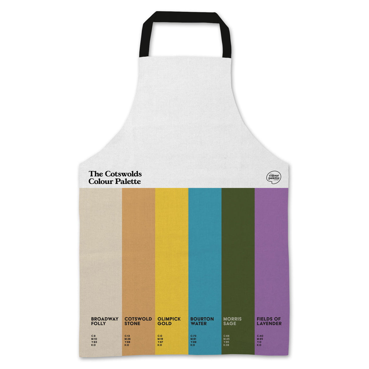 The Cotswolds Colour Palette Apron