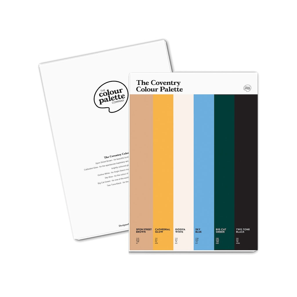 The Coventry Colour Palette A5 Notepad