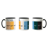 The Coventry Colour Palette Porcelain Mug