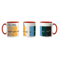 The Coventry Colour Palette Porcelain Mug