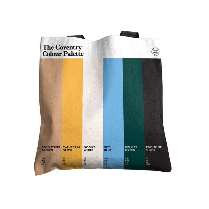 The Coventry Colour Palette Tote Bag