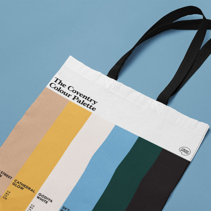 The Coventry Colour Palette Tote Bag