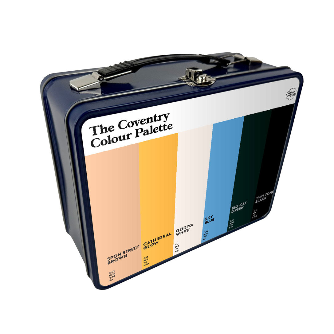 The Coventry Colour Palette Metal Lunch Box