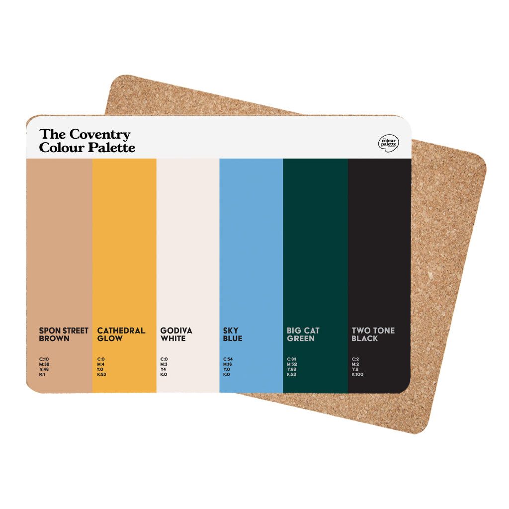 The Coventry Colour Palette Placemat
