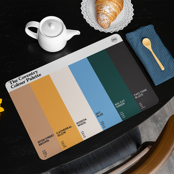 The Coventry Colour Palette Placemat