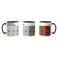The Derby Colour Palette Porcelain Mug