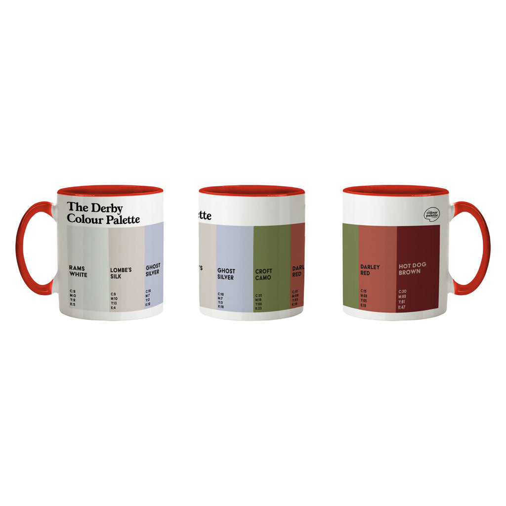 The Derby Colour Palette Porcelain Mug