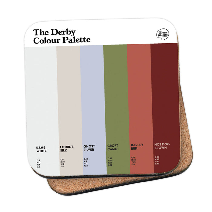 The Derby Colour Palette Coaster