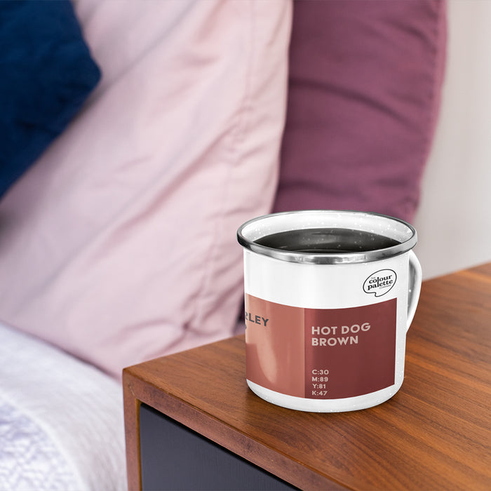 The Derby Colour Palette Enamel Mug