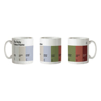 The Derby Colour Palette Porcelain Mug