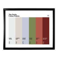 Derby Art Print - Black Frame