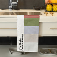The Derby Colour Palette Tea Towel