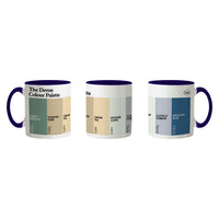 The Devon Colour Palette Porcelain Mug